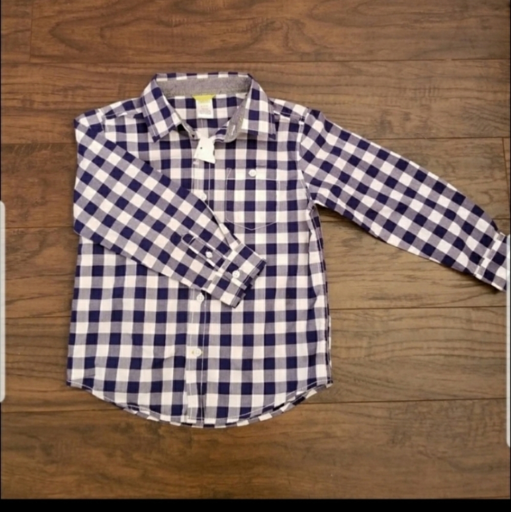 New Gymboree  boys shirt size 5-6